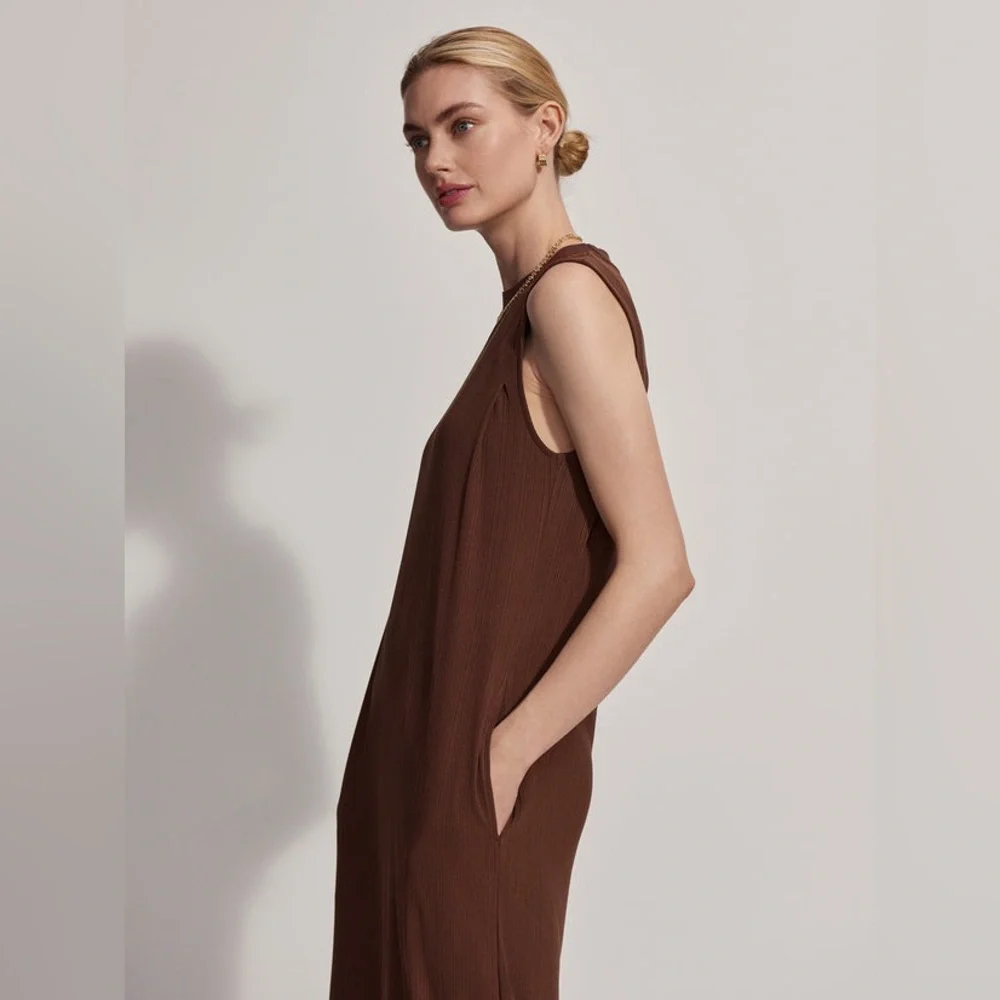 Anthropologie Varley Kayla Midi Dress XL - Picture 8 of 12